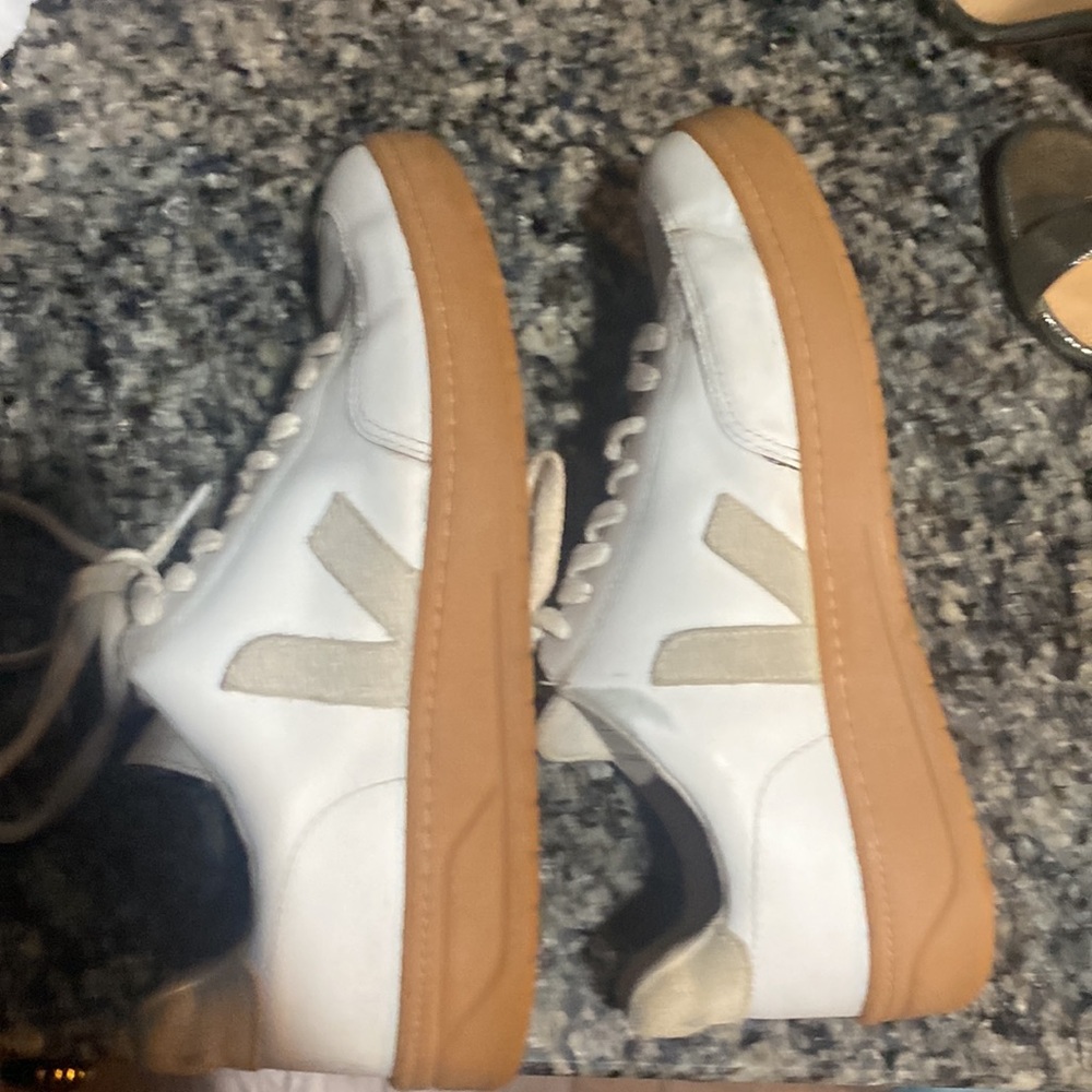 Veja Campo Chromefree Leather White Natural
